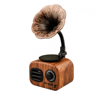 Antique phonograph bluetooth speaker