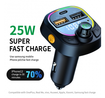 C27 car MP3 player and car charger