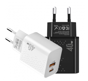 40W USB A and Type C home charger