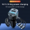 LSRISING 5.5W Car Quick Charger for iPhone 15 14 Xiaomi for Samsung QC3.0/FCP/SCP/AFC Type C Cigarette Lighter Bluetooth FM Transmitter