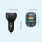LSRISING 5.5W Car Quick Charger for iPhone 15 14 Xiaomi for Samsung QC3.0/FCP/SCP/AFC Type C Cigarette Lighter Bluetooth FM Transmitter